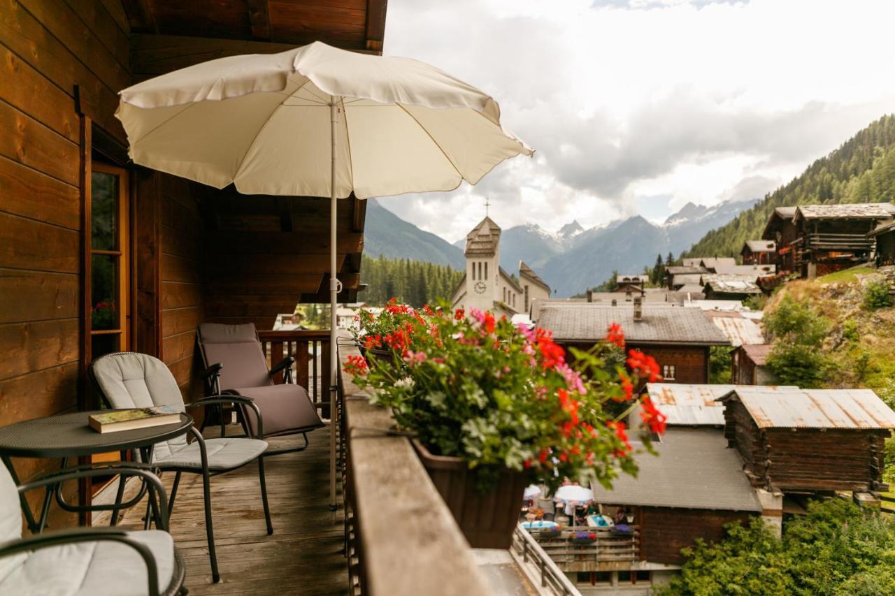 Hotel Edelweiss Blatten Loetschental Dış mekan fotoğraf