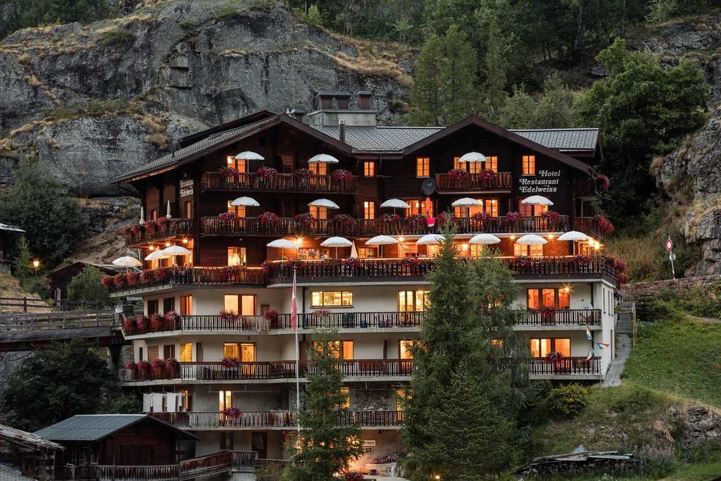 Hotel Edelweiss Blatten Loetschental Dış mekan fotoğraf